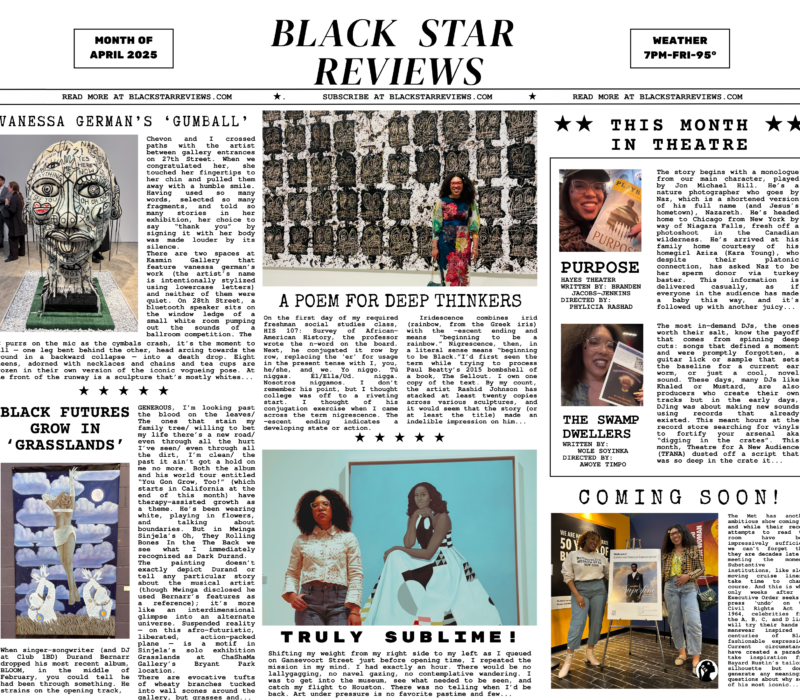 a collage of images and words designed to look like a newspaper