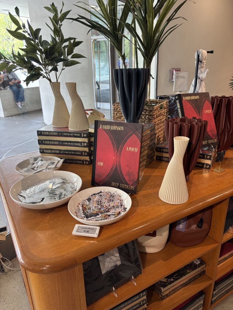exhibition-themed items in the Guggenheim's gift store