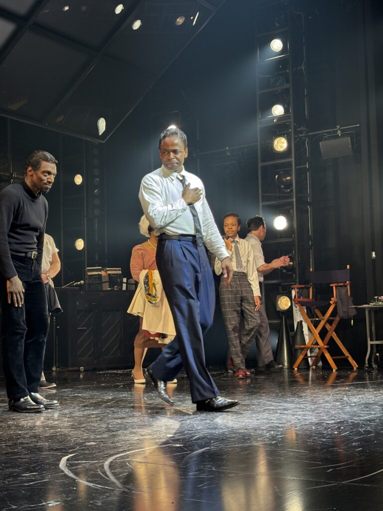 Performers on stage