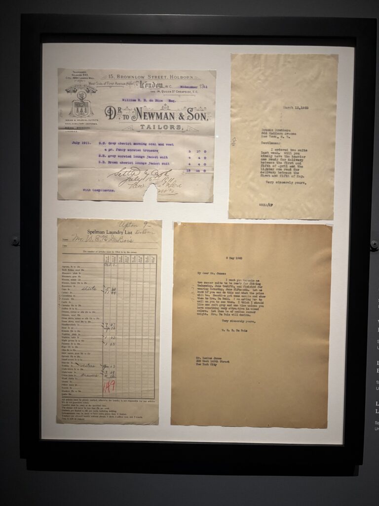 receipts arranged in a frame