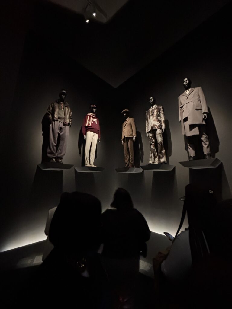 clothing on mannequins
