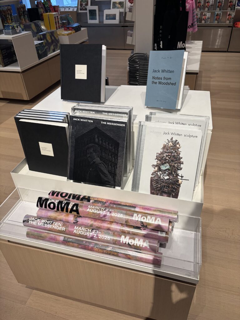 books and posters in a gift shop