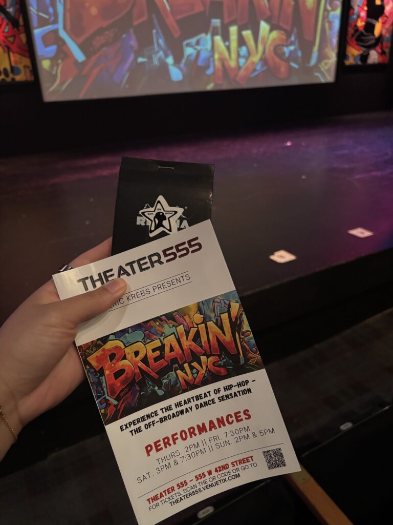 a theater program